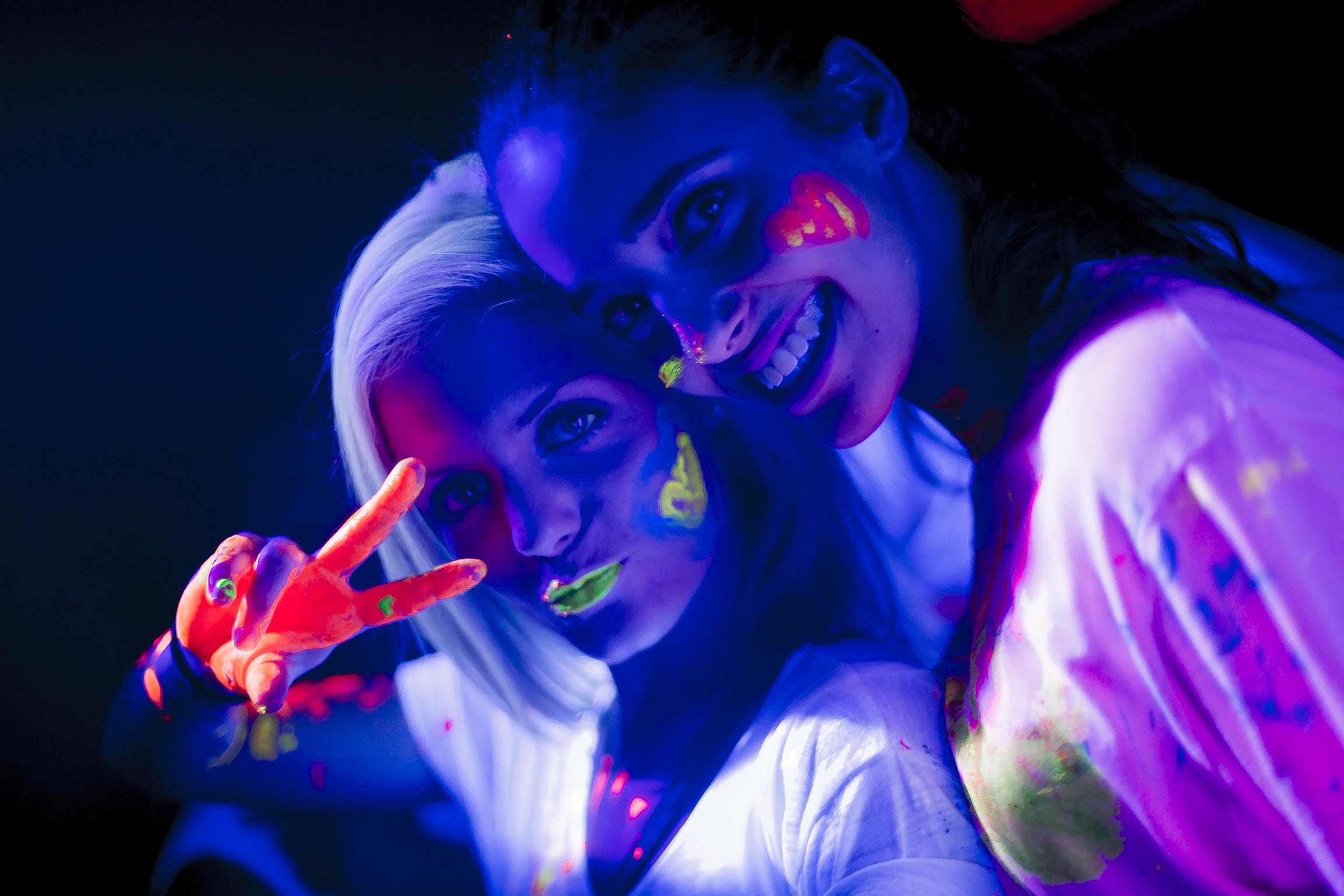 UV Glow Face Paint